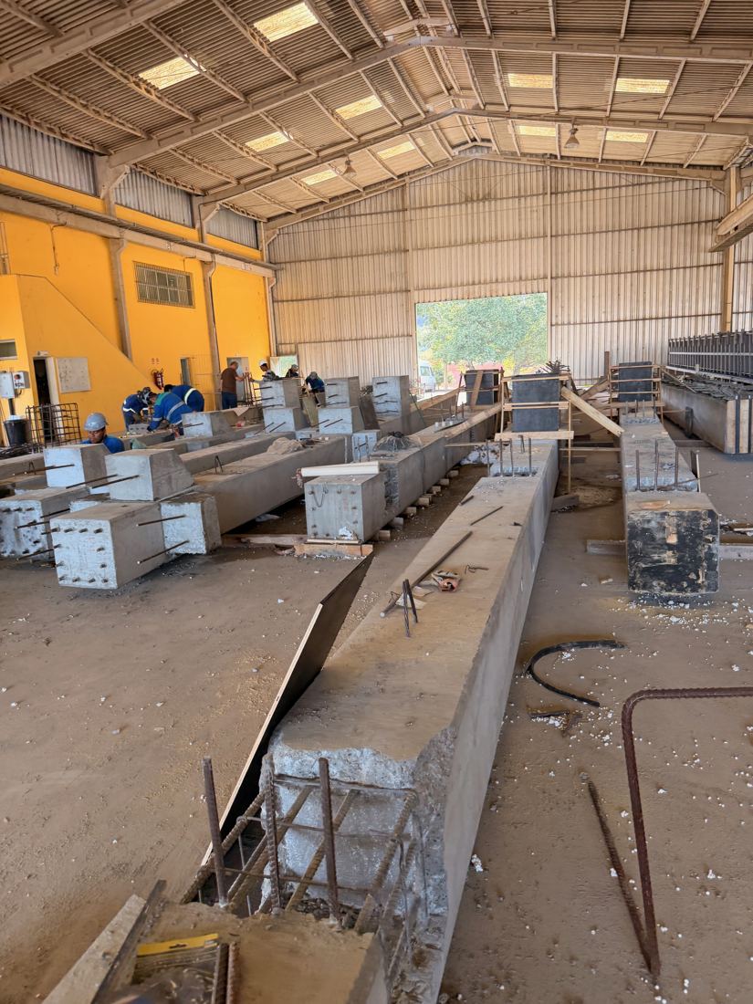 Produção na fábrica VIX em Serra – ES.
